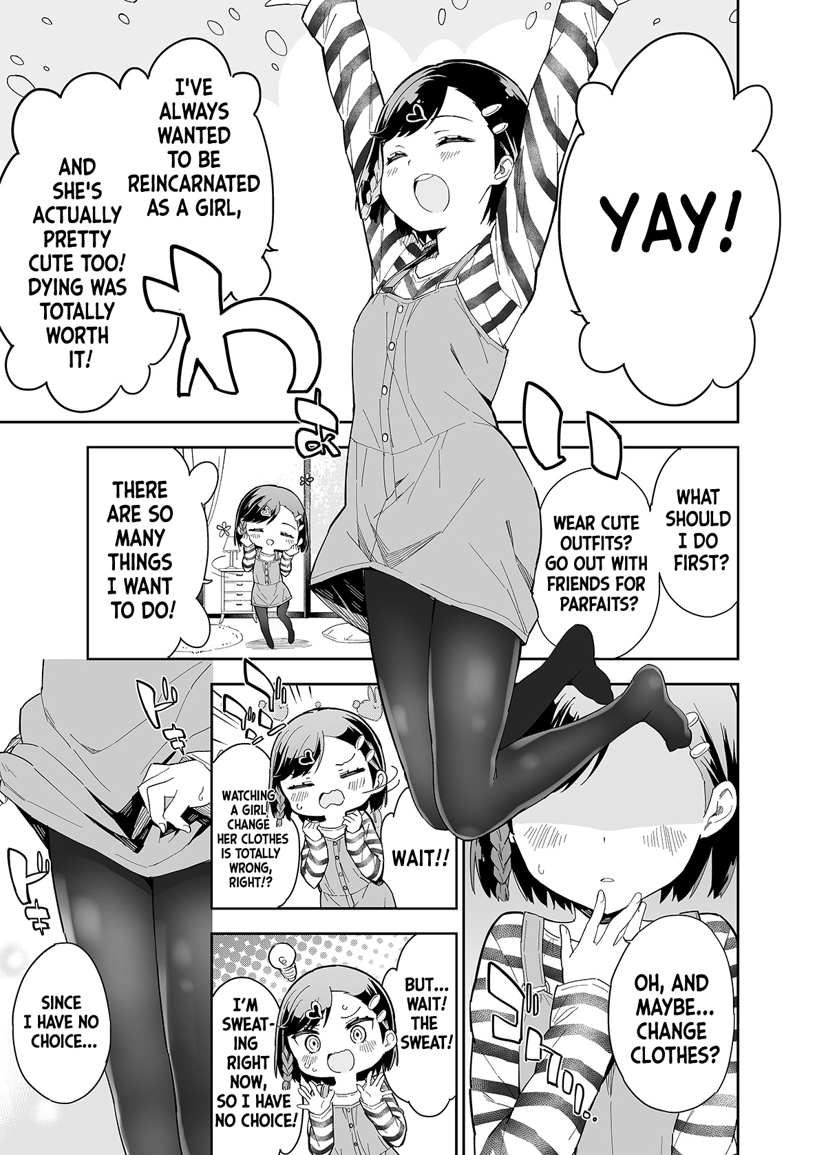 Urenai Mangaka, Joshi Shougakusei ni Naru | Unsuccessfull Manga Artist, Become An Elementary Schoolgirl page 3 full