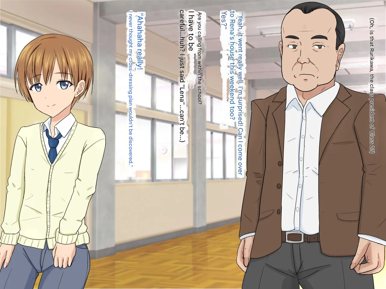 Joso Shonen NTR ♂ Musume no Kareshi o Netoru Oyaji page 6 full