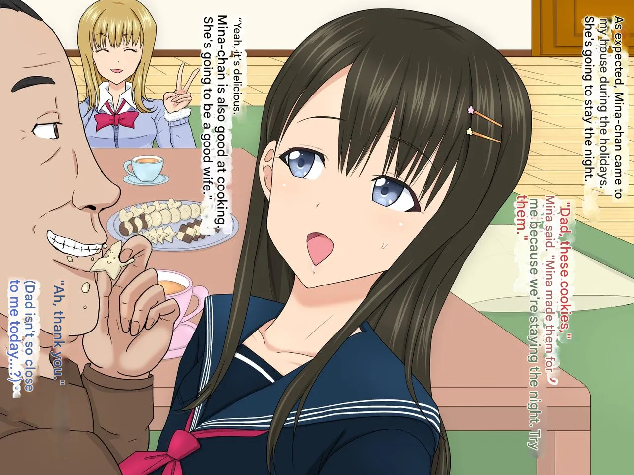 Joso Shonen NTR ♂ Musume no Kareshi o Netoru Oyaji page 8 full