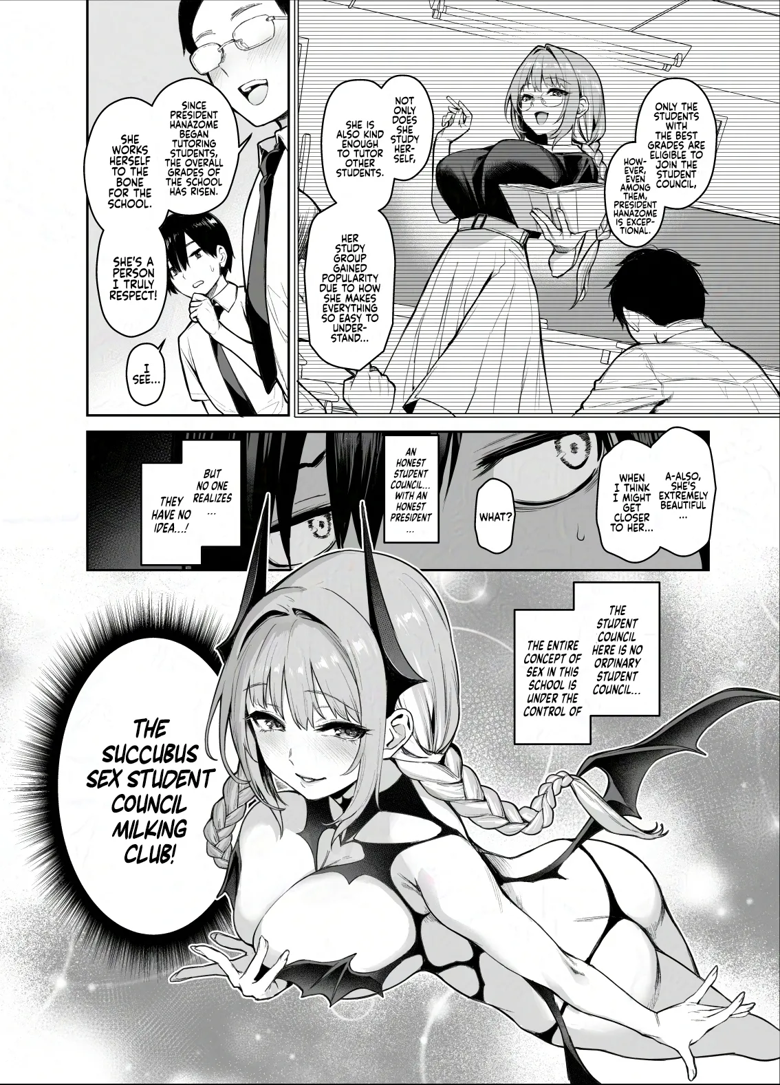 Succubus Seitokai Shiko Shiko Shikkoubu 2 NOA ver. | Succubus Student Council Milking Club 2 Version NOA page 4 full