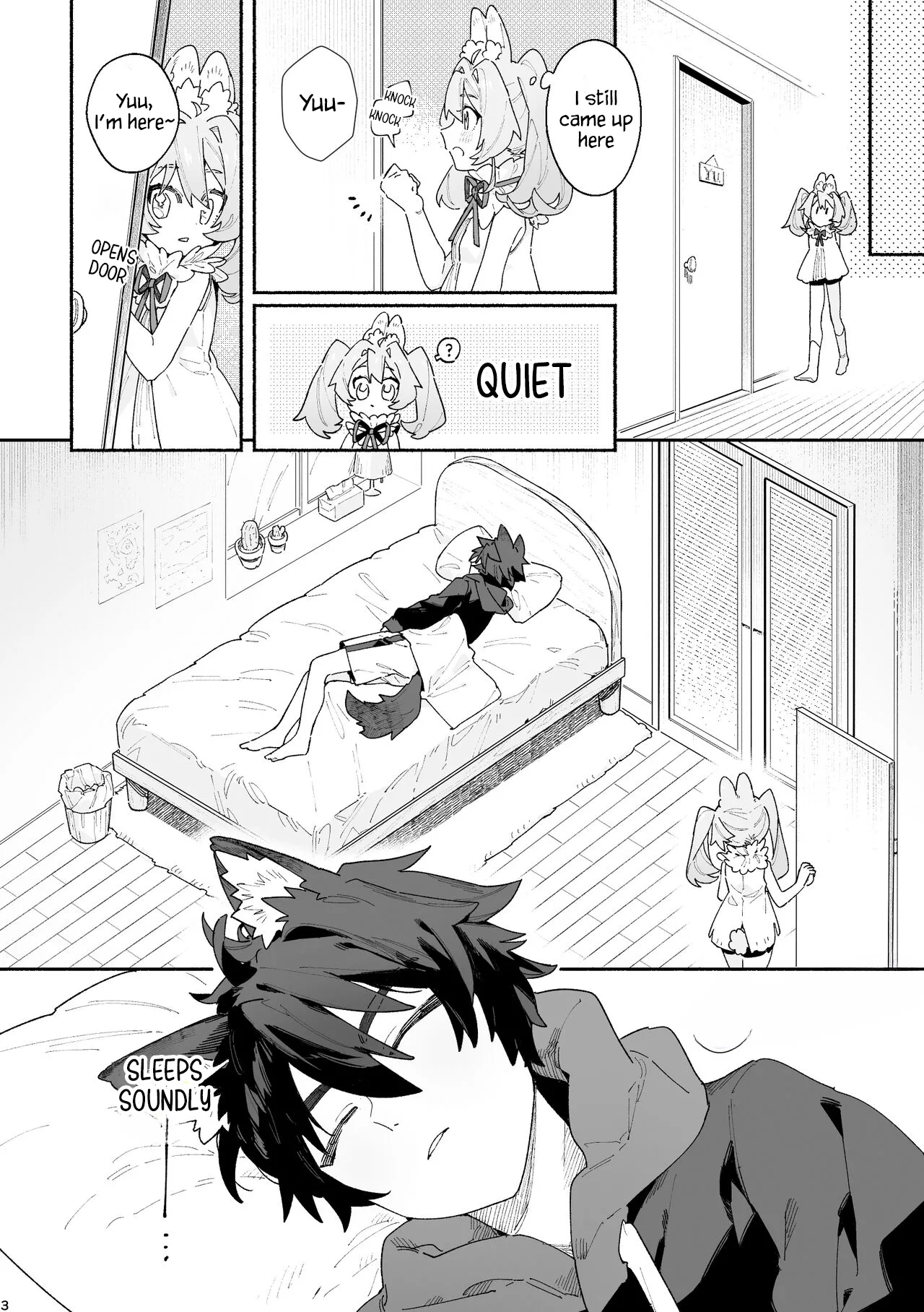 Boy For Bottom: Bunny Girl x Wolf Boy page 2 full