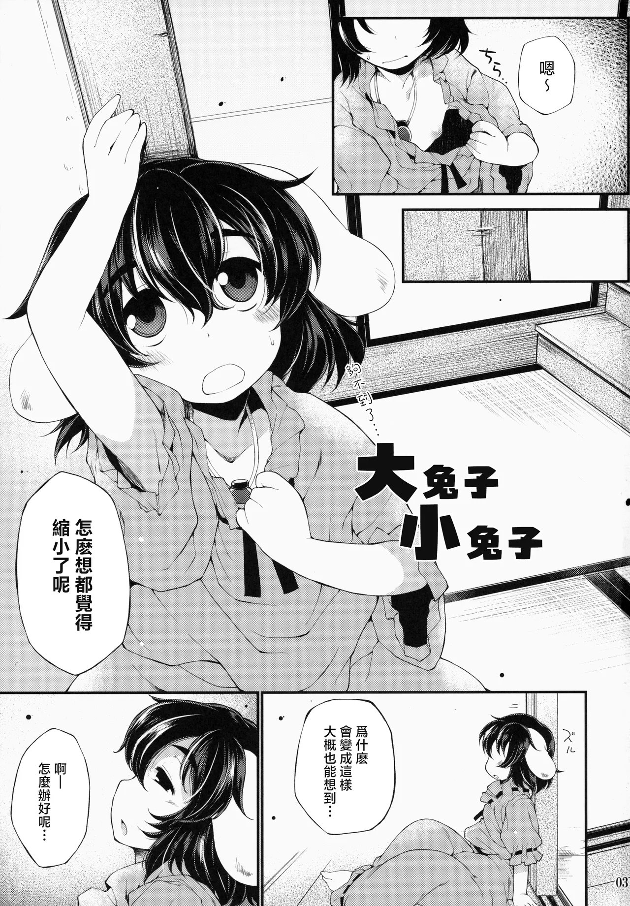 大兔子 小兔子 【守矢十字陵汉化】 page 2 full