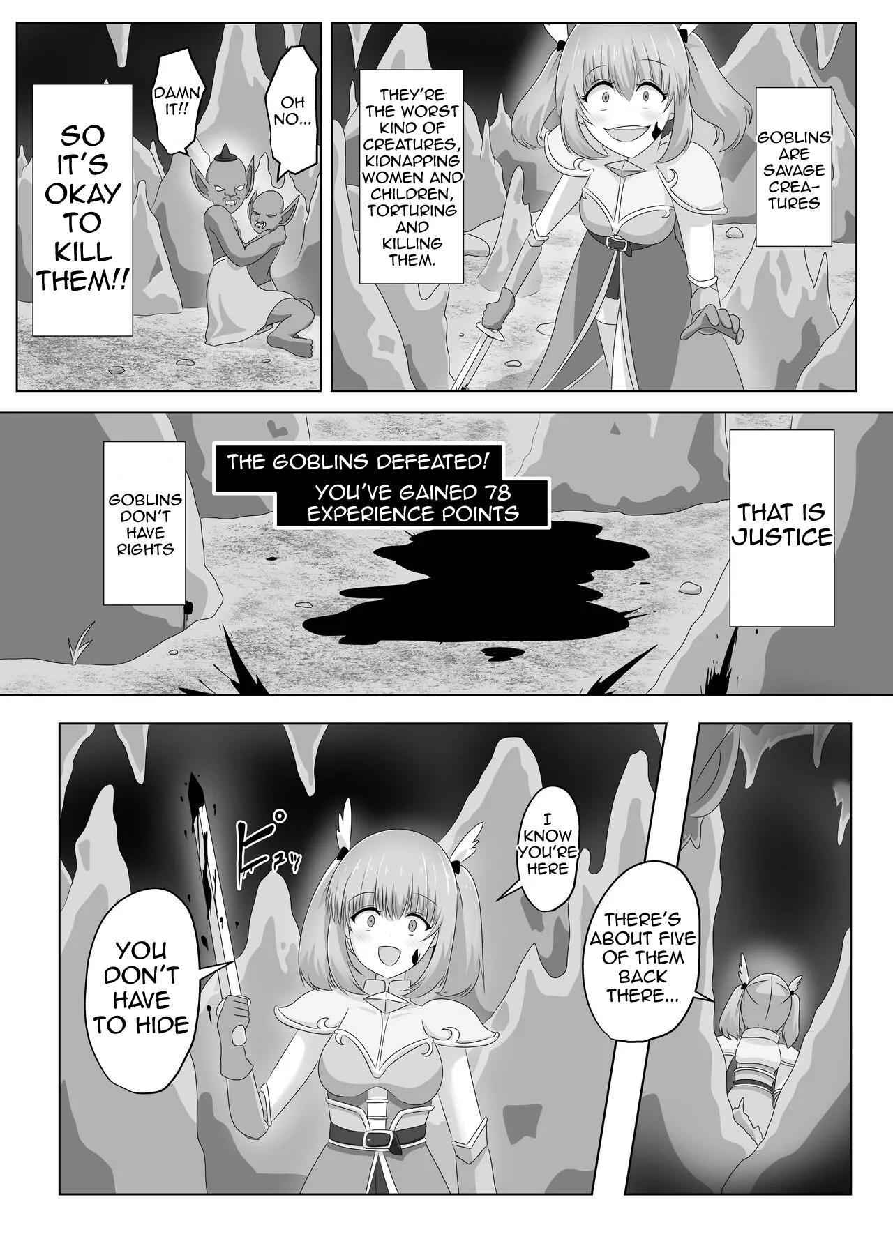 The Female Knight Who Lost Everything To Goblins page 10 full