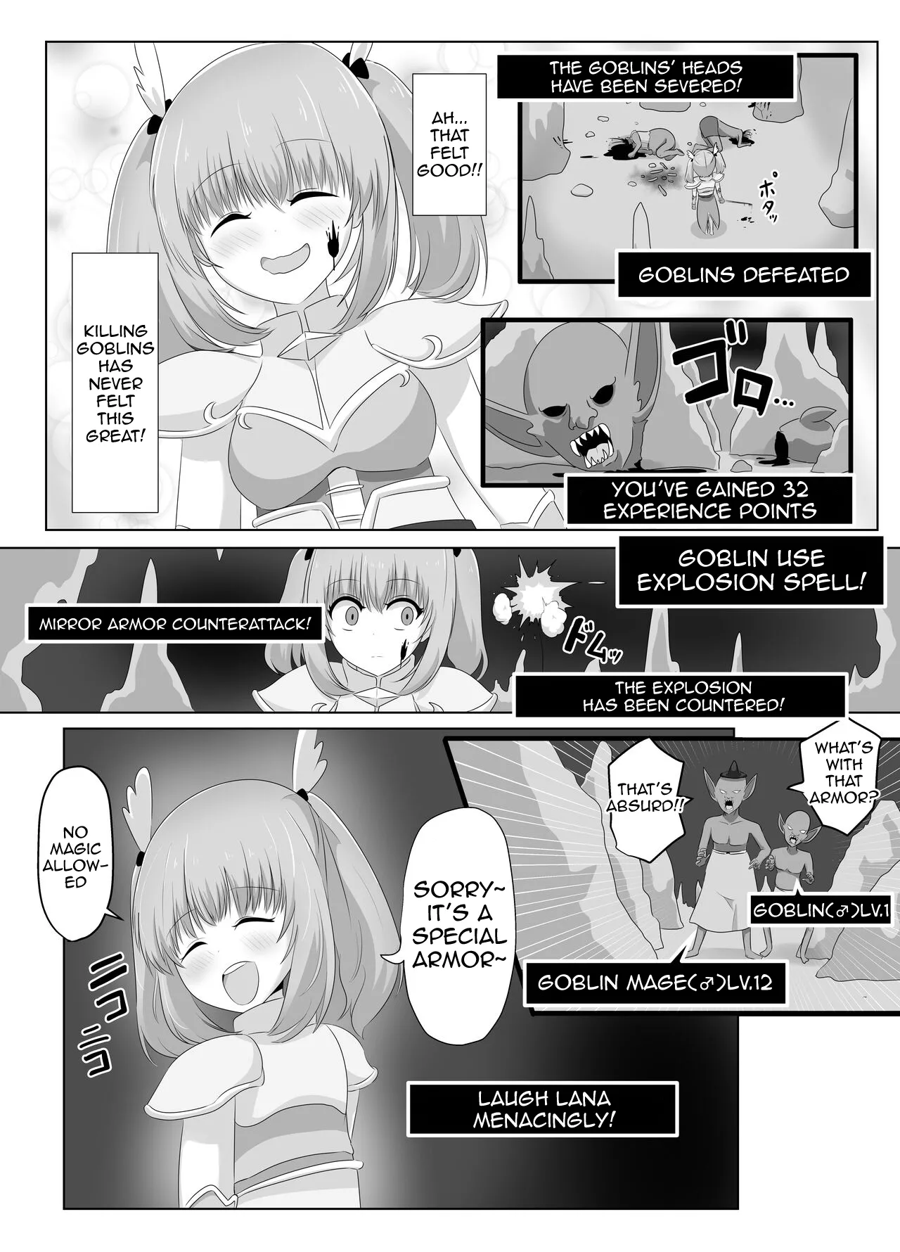 The Female Knight Who Lost Everything To Goblins page 9 full