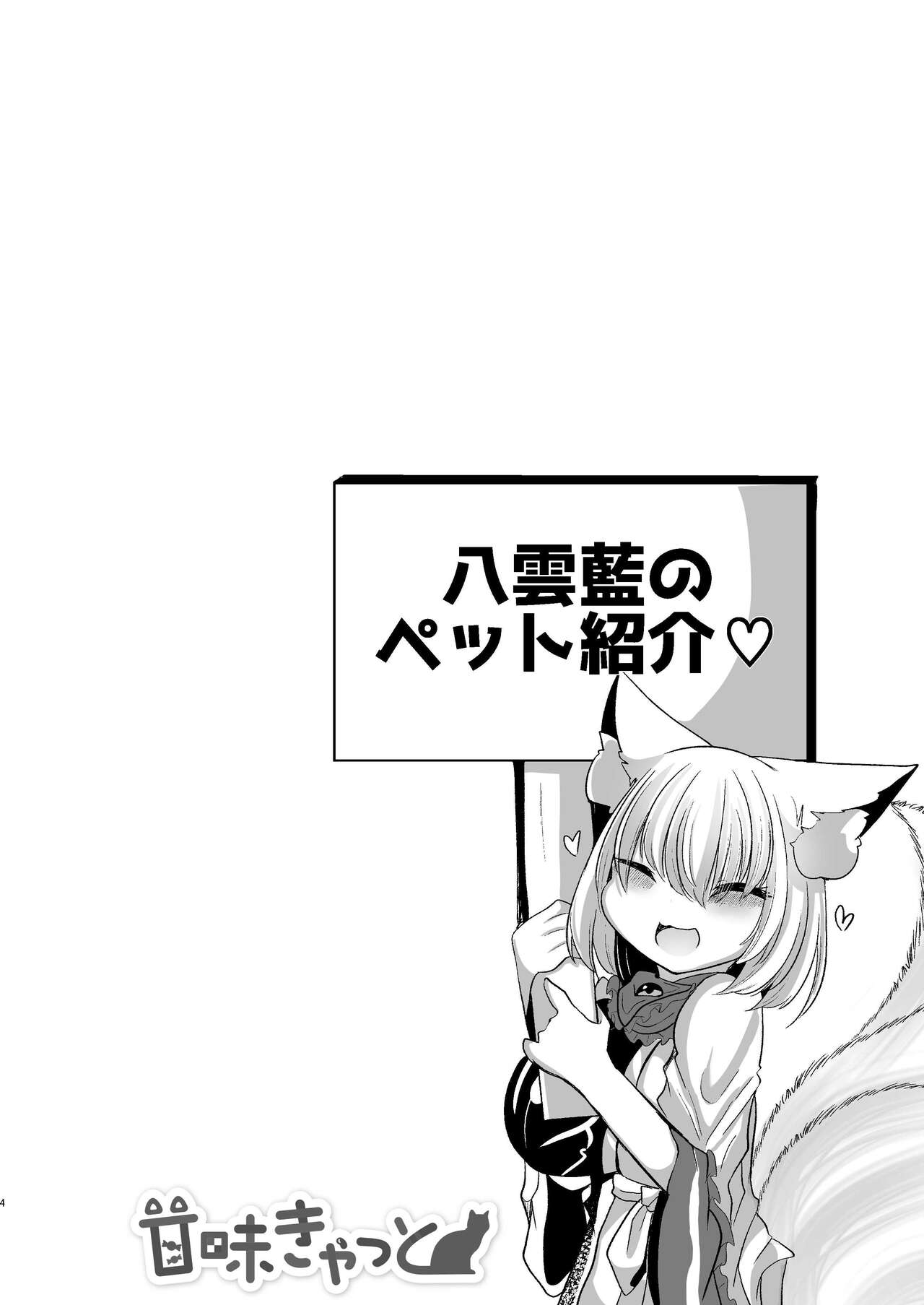 八雲藍が性処理ペットと戯れる本 page 4 full