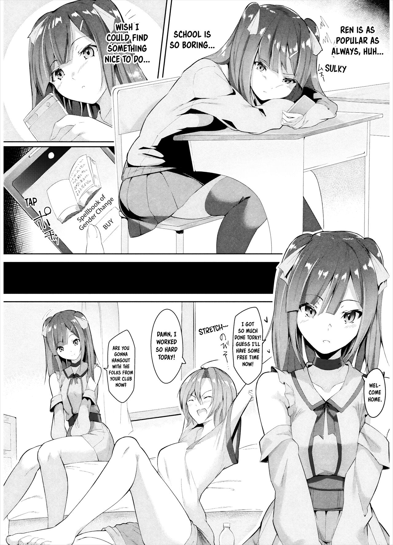 Change!? ~The Gender Swap Spell~ page 2 full