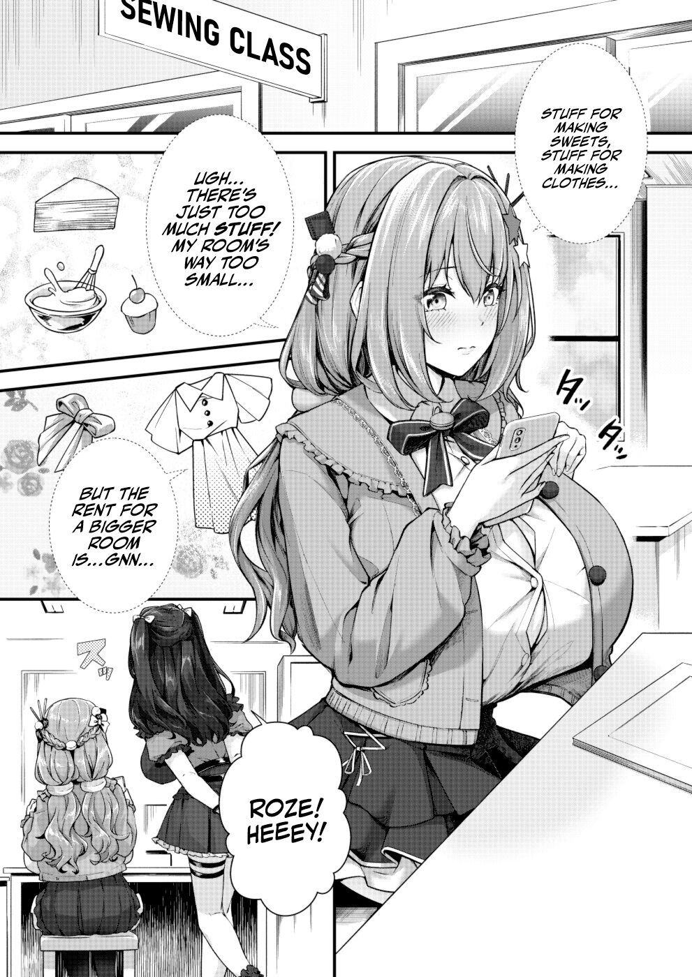 Mega Busty Breastmilk Constitution Me & Jirai-style Fashion Futanari Dickgirl's Cohabitation Life page 3 full