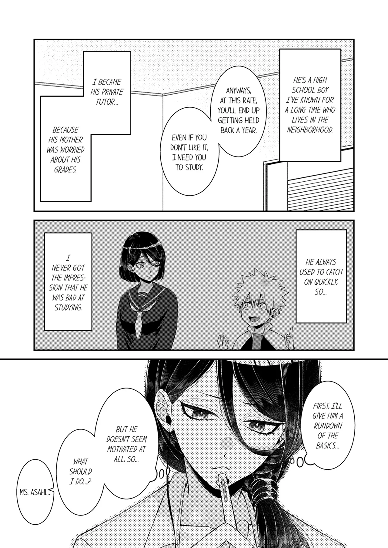 'Sensei, Sounyuu Rete mo Iinda yo ne?' ~ Oshi ni Yowai Kateikyoushi, Oshiego SEX ni Hame Makete | Can I Stick it in, Teacher? An Easily Persuaded Private Tutor Gives in to Having Sex With Her Student Chapter 1-8 page 4 full