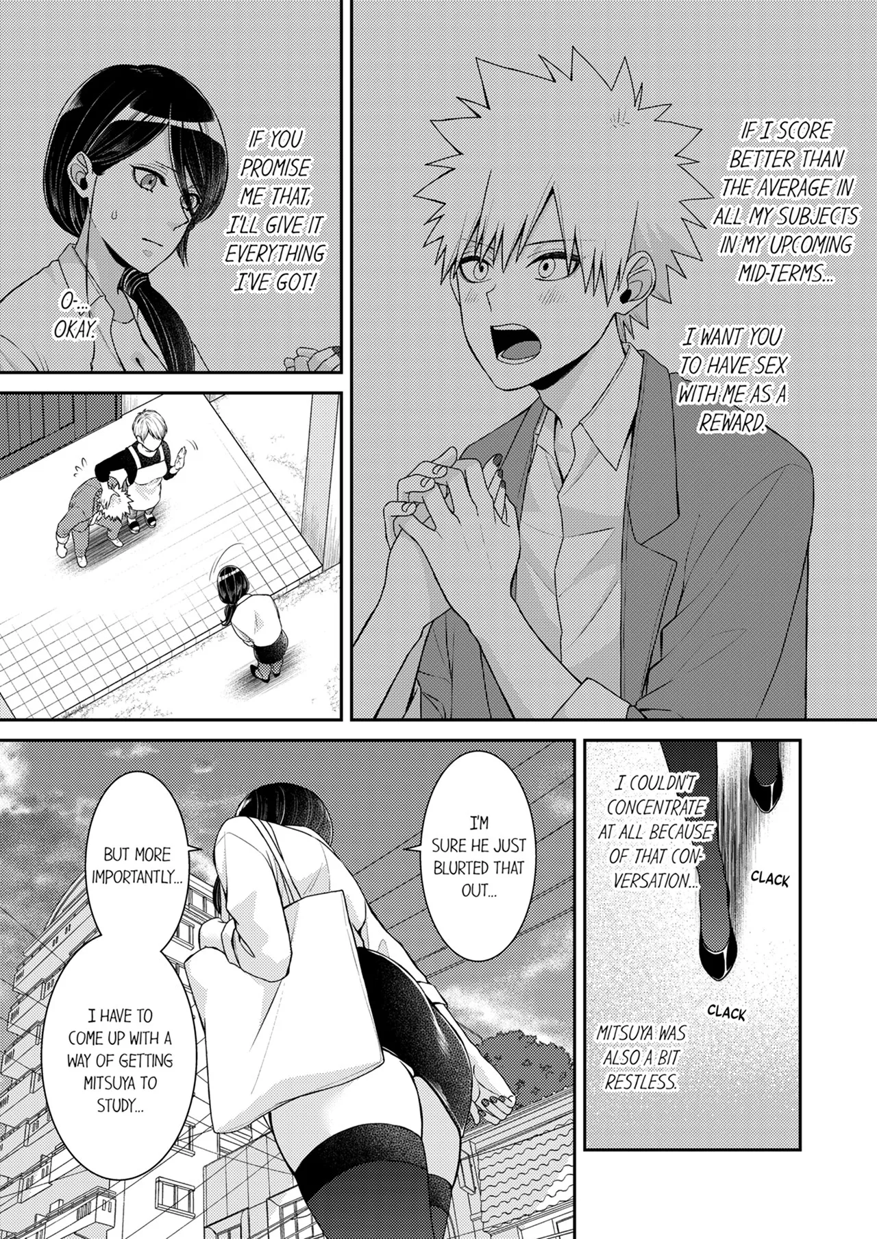 'Sensei, Sounyuu Rete mo Iinda yo ne?' ~ Oshi ni Yowai Kateikyoushi, Oshiego SEX ni Hame Makete | Can I Stick it in, Teacher? An Easily Persuaded Private Tutor Gives in to Having Sex With Her Student Chapter 1-8 page 7 full