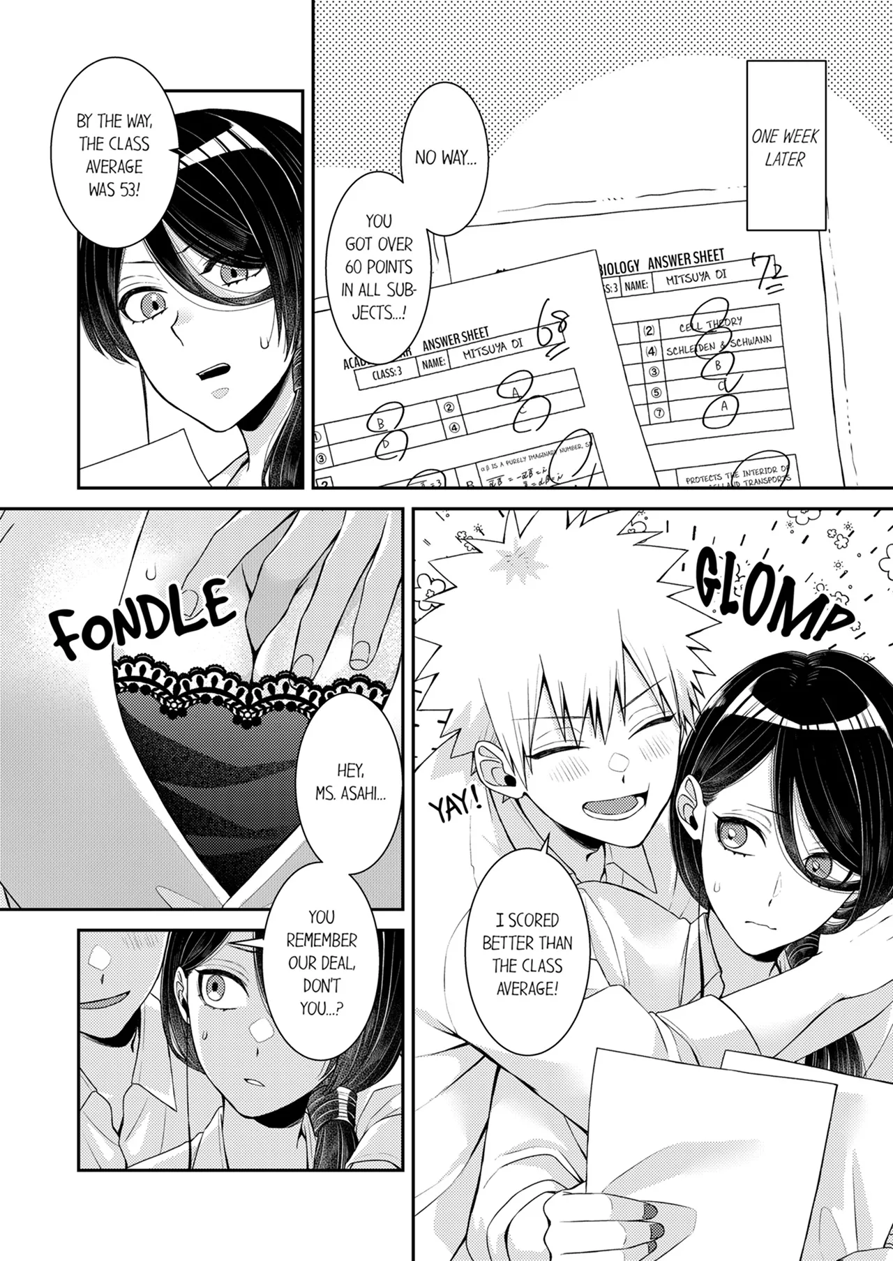 'Sensei, Sounyuu Rete mo Iinda yo ne?' ~ Oshi ni Yowai Kateikyoushi, Oshiego SEX ni Hame Makete | Can I Stick it in, Teacher? An Easily Persuaded Private Tutor Gives in to Having Sex With Her Student Chapter 1-8 page 8 full