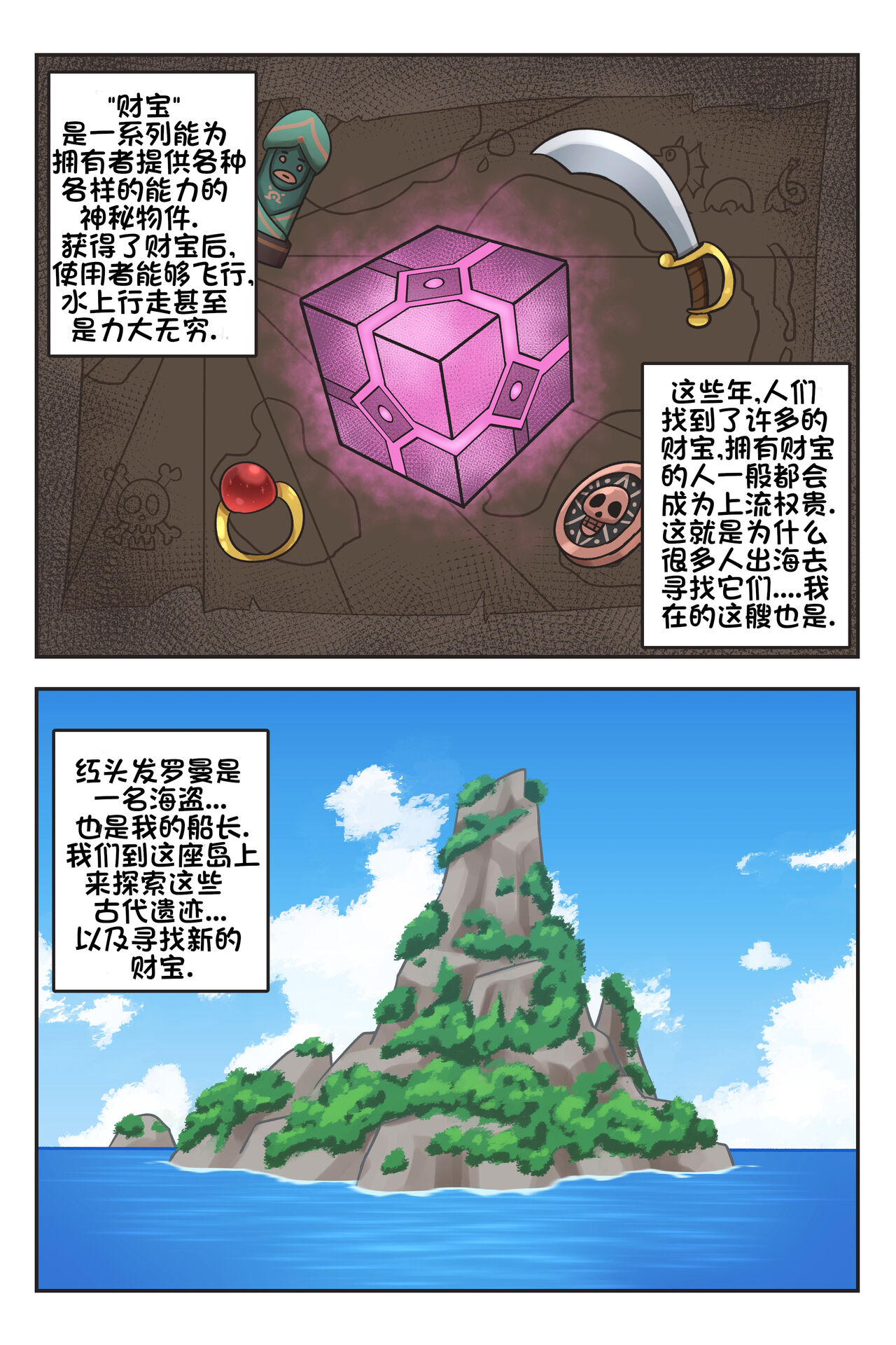 Rowan the Red Hair #1 | 红头发罗曼 第一章 page 2 full