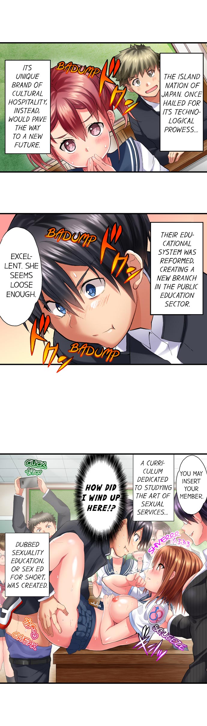 Welcome To Open Sex Class: Class 1-H’s Sex Workshop page 3 full