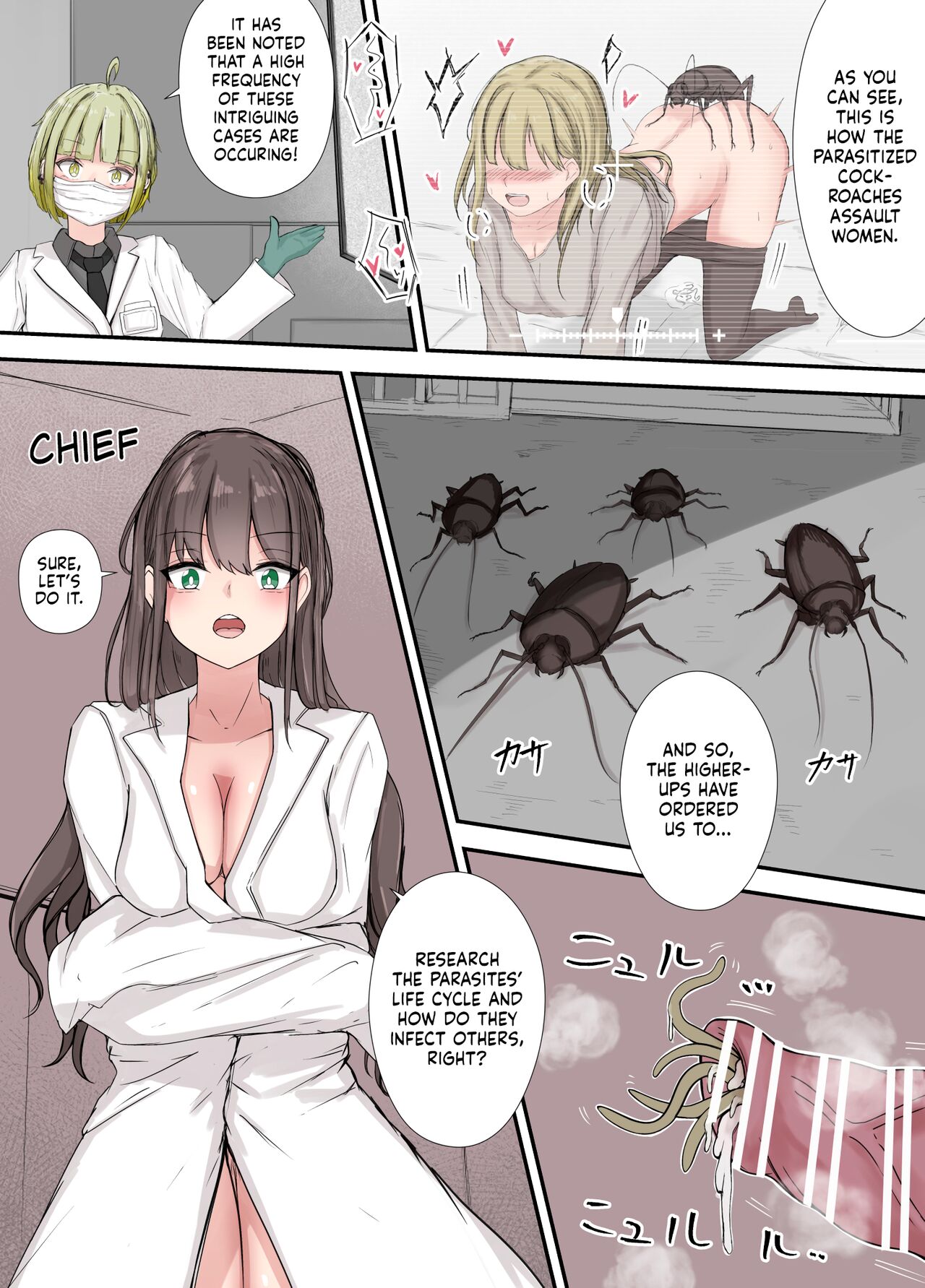 Parasitized Cockroaches and Chief page 1 full
