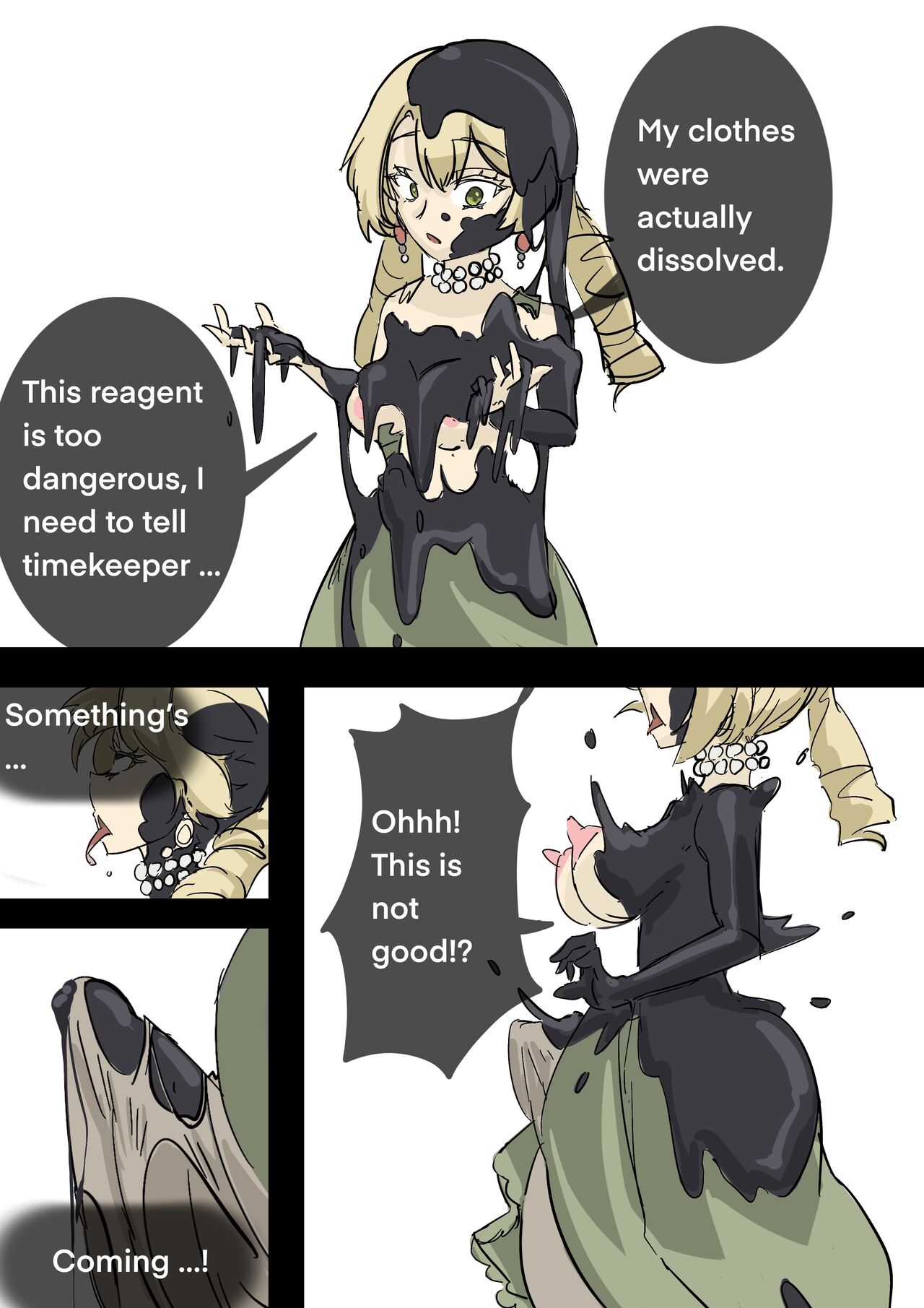 黄花鱼罐头（Canned yellow croaker）【免费委托】苏芙比，成为黑丸人偶了 page 9 full