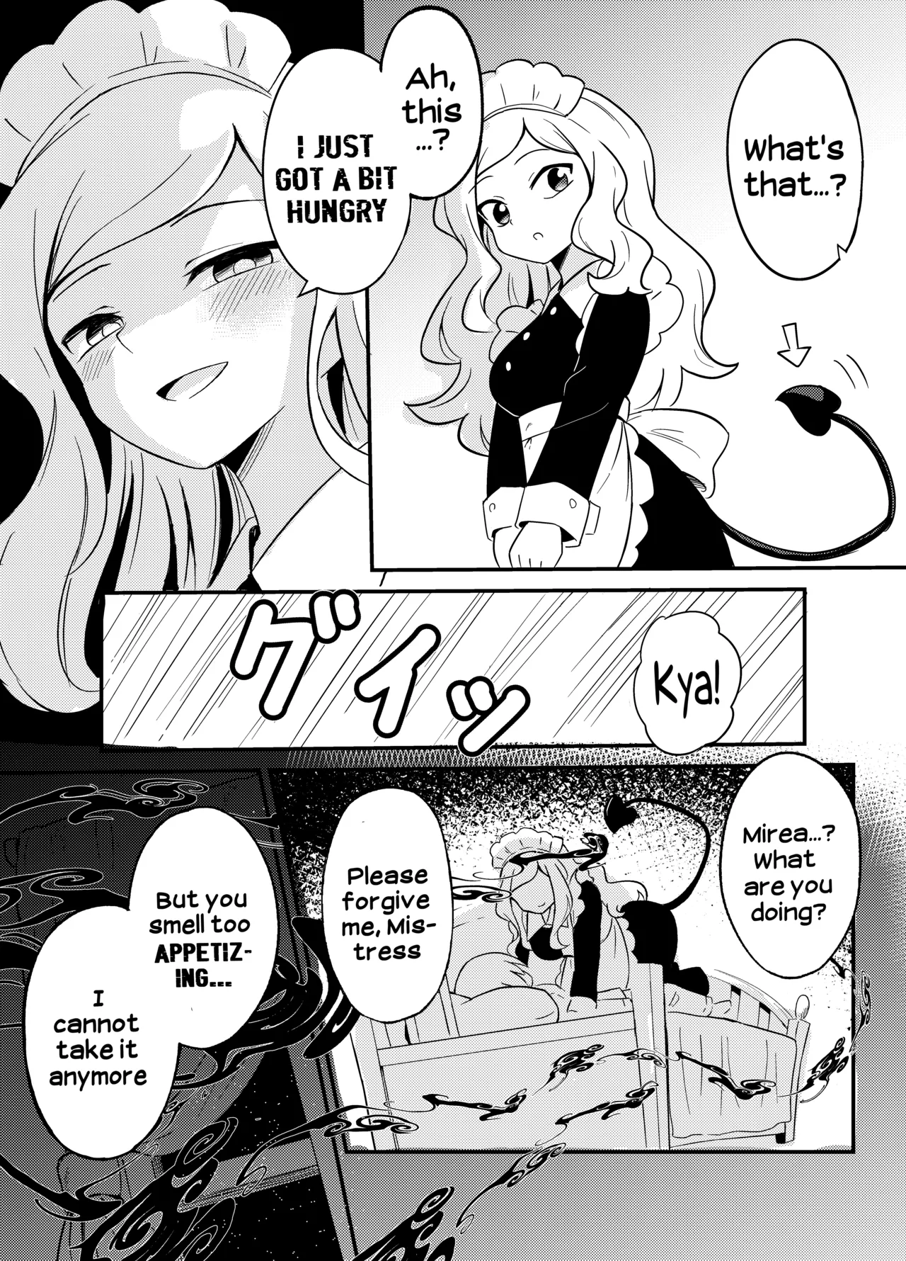 Yuri Succu Maid no Amaama Gohoushi | The Yuri Succubus Maid's Sweet Service page 9 full
