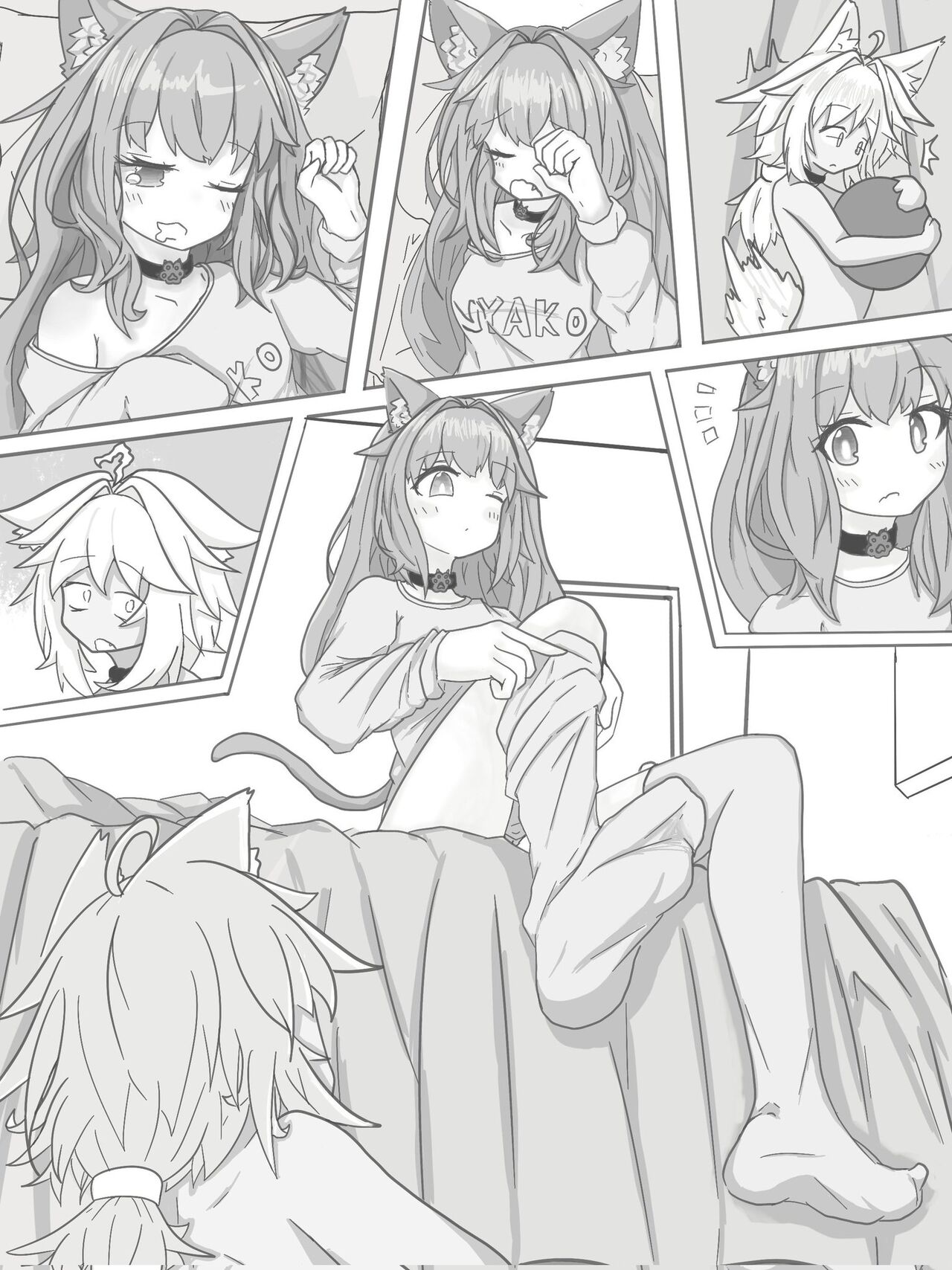 Cat and theft tiny wolf page 1 full