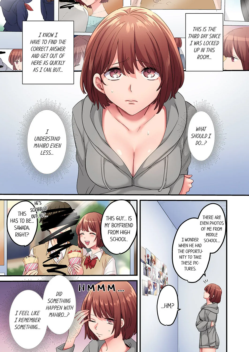 Netorare SEX wa 1-Shuukan - Kuzu Osananajimi ni Ijimerarete, Ikasarete... 3-12 | Forced to Have Sex For a Week— Teased and Forced to Come by My Piece of Trash Childhood Friend 3-12 page 3 full