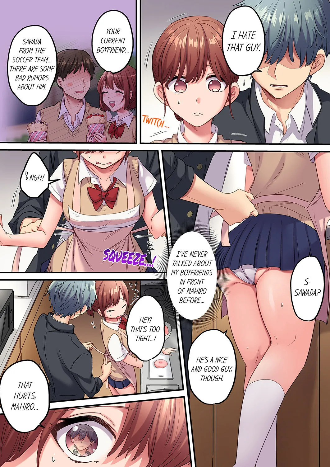 Netorare SEX wa 1-Shuukan - Kuzu Osananajimi ni Ijimerarete, Ikasarete... 3-12 | Forced to Have Sex For a Week— Teased and Forced to Come by My Piece of Trash Childhood Friend 3-12 page 7 full