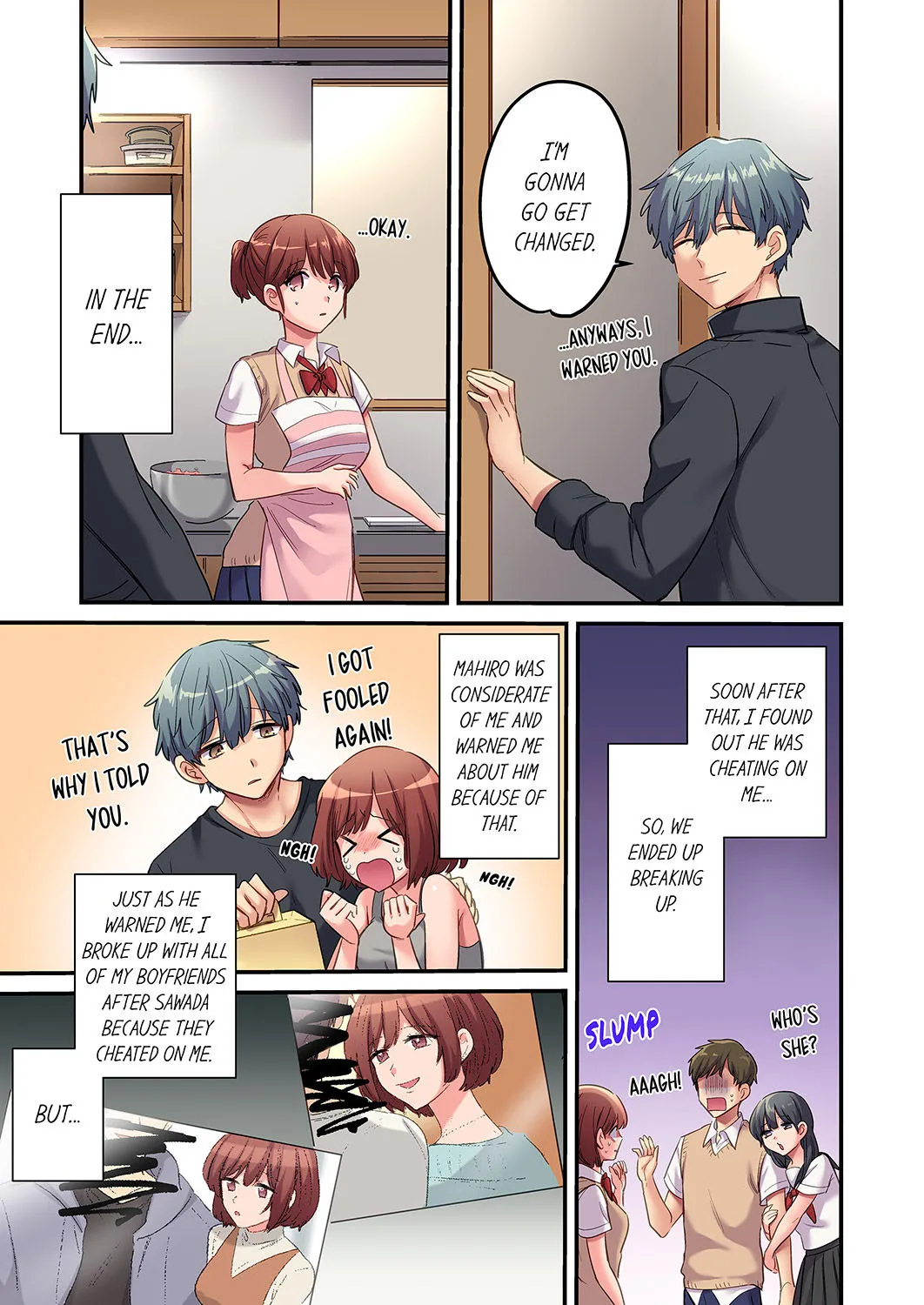 Netorare SEX wa 1-Shuukan - Kuzu Osananajimi ni Ijimerarete, Ikasarete... 3-12 | Forced to Have Sex For a Week— Teased and Forced to Come by My Piece of Trash Childhood Friend 3-12 page 9 full