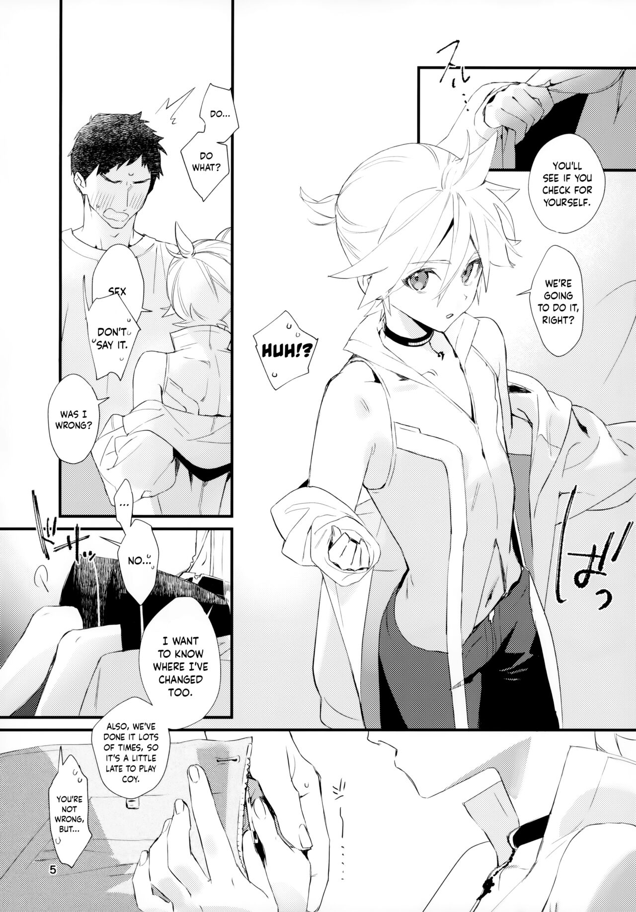Kawaigaranaide, Shitsubou Shinaide | Give me no love, feel no heartbreak page 5 full