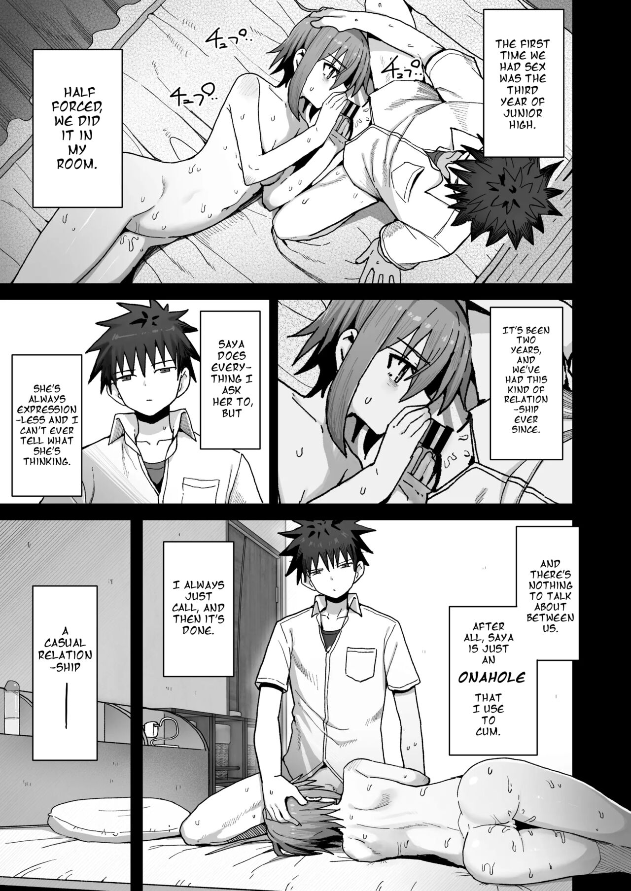 Zutto Hanasanaide ne. -Onaho na Mukanjou Osananajimi to Junai ni Ochiru made- | Please Don’t Let Go Of Me ~Until I Fall in Love With My Onahole Childhood Friend~ page 8 full